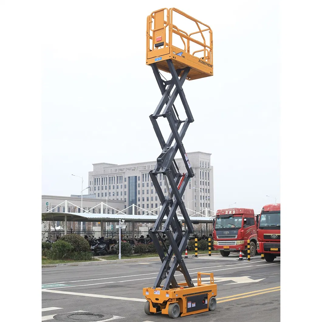 Xg0807ha-Li 8m Aerial Work Platform on Sale Hydraulic Scissor Lift Platform