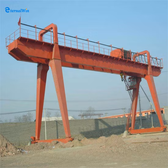 100tonne électrique robuste équipement de construction générale entrepôt extérieur conteneur portable Quay grue à portique double poutre pour prix promotionnel discount